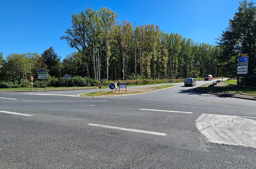Travaux à venir : création d’un giratoire au Malesherbois